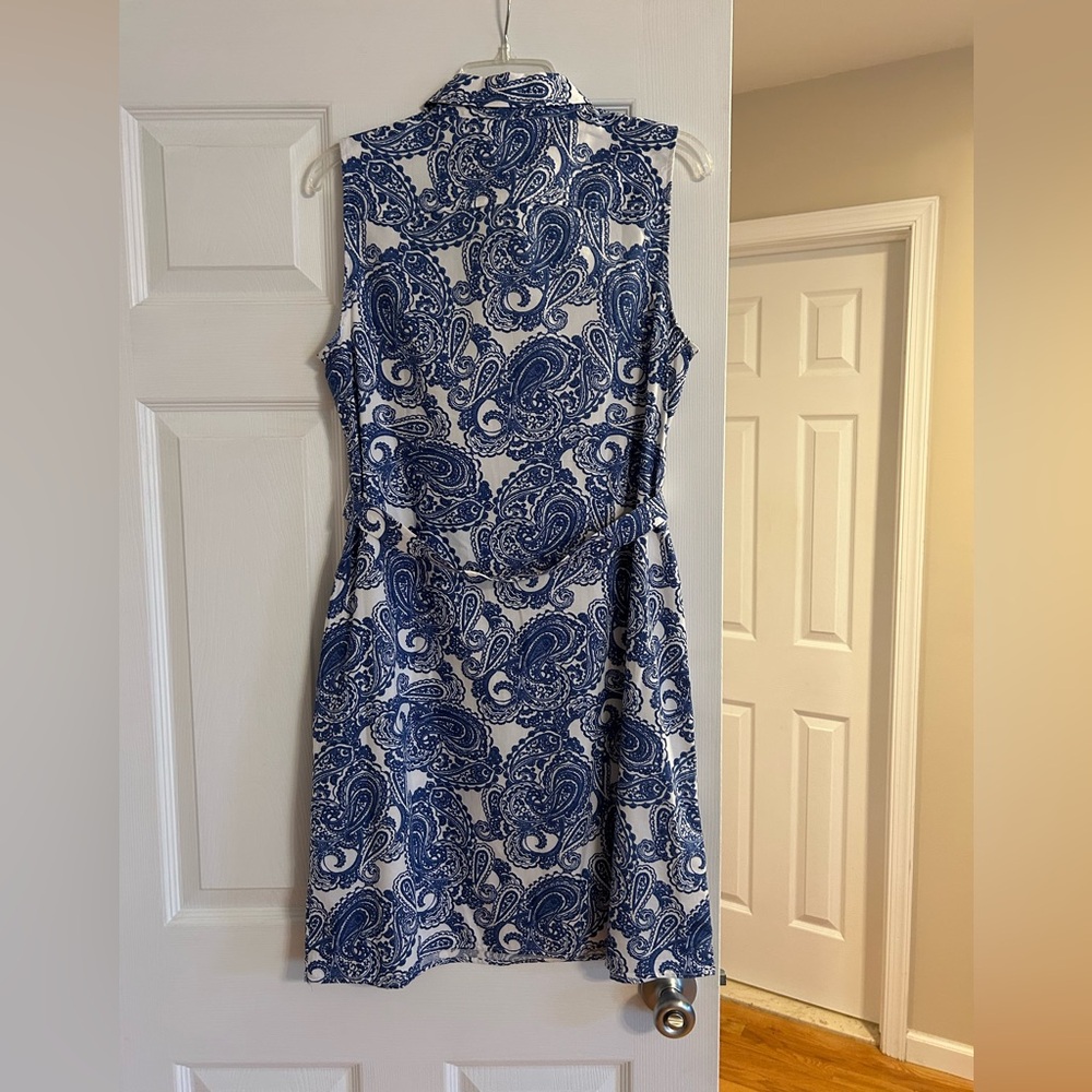 Tommy Hilfiger Blue and White Sheath Dress New in Bag - Picture 4 of 8